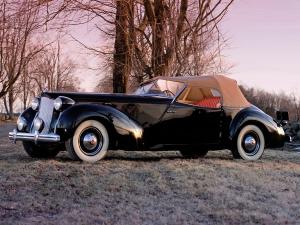 Packard Eight Convertible Victoria by Darrin 1938 года